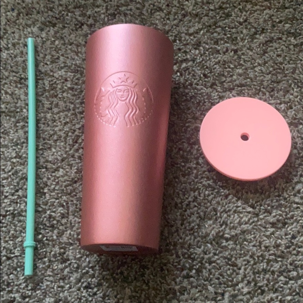 🦄🦄🦄🙈Pink Starbucks Cold Drink 24oz 🙊🦄🦄🦄 - Picture 4 of 8